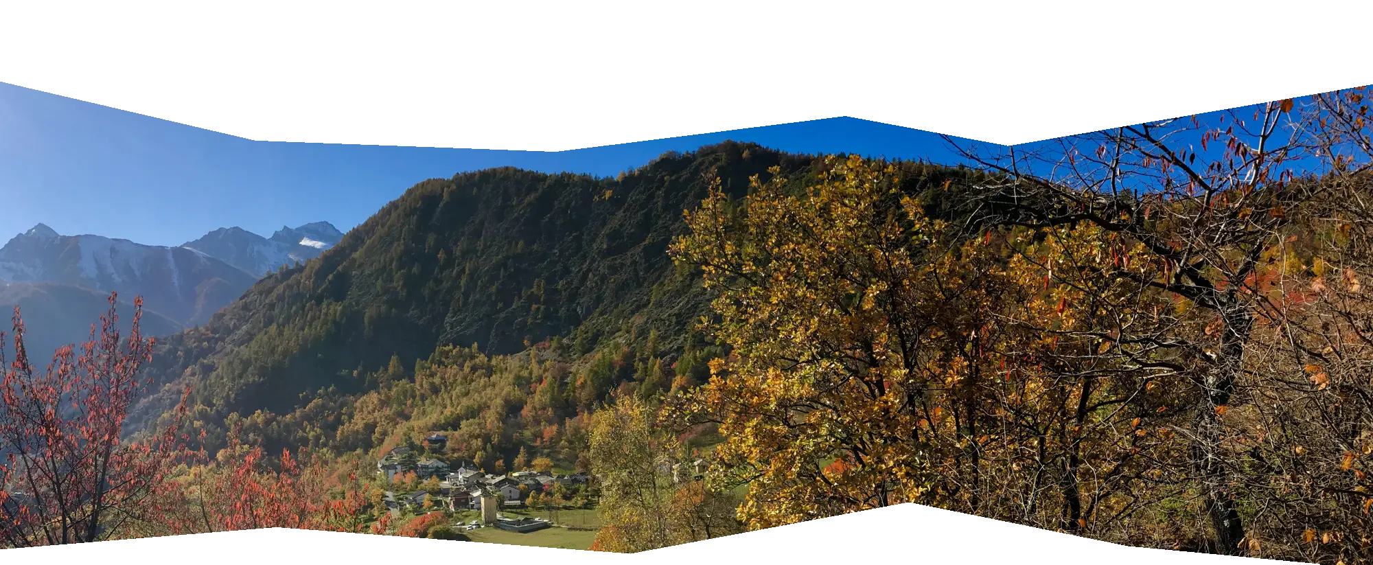 foto dalla casa di gelindo autunno
